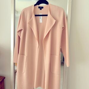 Pale pink Duster Jacket/Sweater